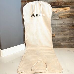 Large Alexander McQueen Garment/Travel Bag, Heavy Duty Reinforced Canvas, Long